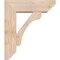 Ekena Millwork Legacy Slat Smooth Bracket w/ Offset Brace, Douglas Fir, 7 1/2"W x 24"D x 28"H BKT0806X24X28LEC06SDF - alternate 2
